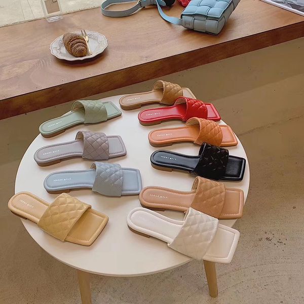 

women slippers sewing design ladies flat shoes beach shoes open toe flip flops casual flats solid color outdoor design fashion, Black