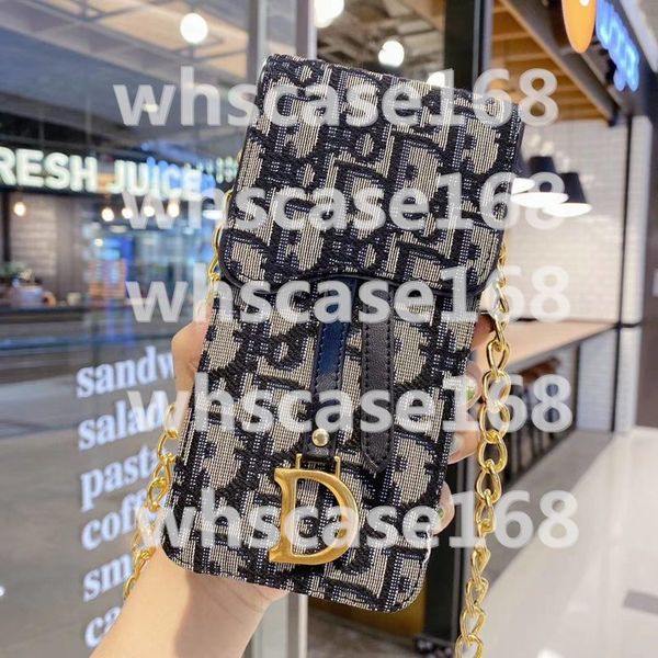 

fashion designer phone bag for iphone 11pro max 8plus x xr xsmax leather phone bags with lanyard for samsung huawei 6.5inch