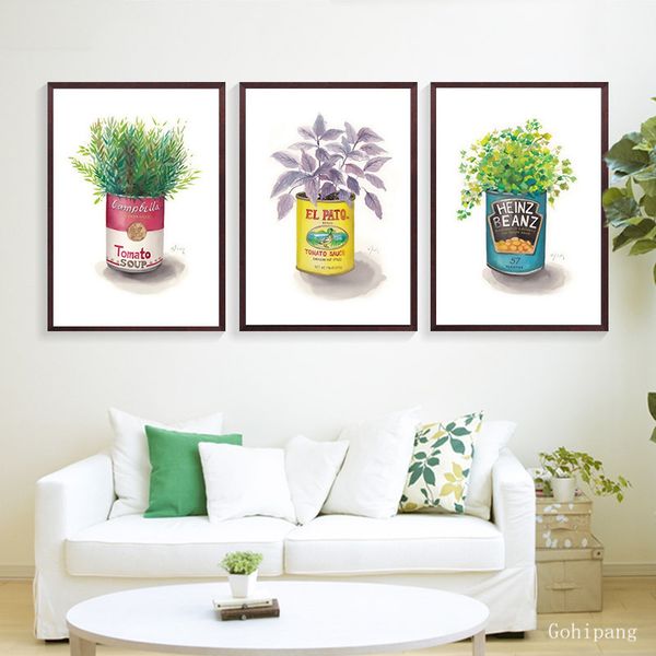 

small potted plants picture nordic wall pictures for living room posters wall art canvas painting posters and prints unframed