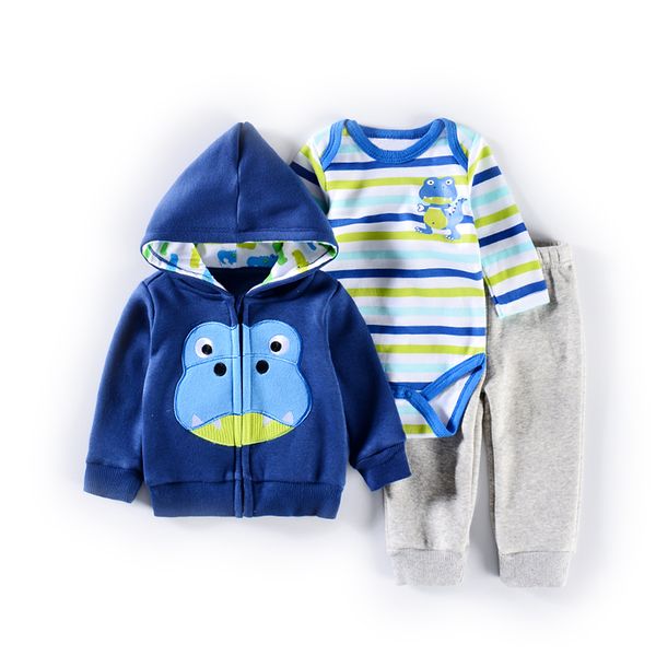 

мода baby boy winter casual baby girl одежда комплекты костюма детей трико + спортивные брюки осень детская одежда set y200803, White