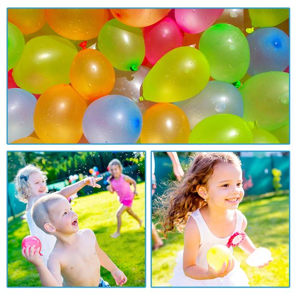 

colorful balloons water filled balloon toy for fun kid magic water sports balloons sss outdoor garden beach swimming pool toy