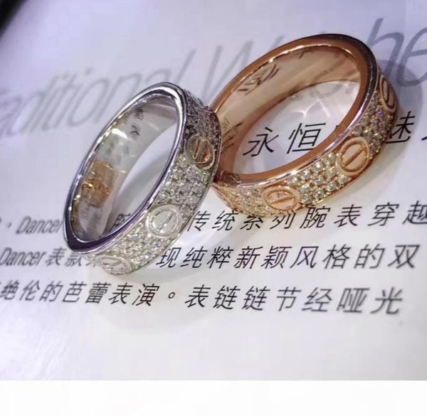 

designer wedding engagement jewelry ring 925 sterling silver diamond ring 2 colors women banquet party jewelry gift, Slivery;golden