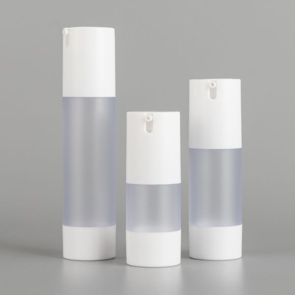 

storage bottles & jars 15ml 30ml 50ml 24pcs vacuum pump bottle plastic airless can used for lotion shampoo bath cosmetic container