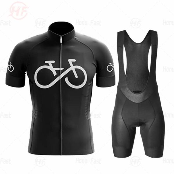 

racing sets bike black pro team cycling jersey set men mountain clothing summer mtb bicycle wear clothes triathlon, Black;blue