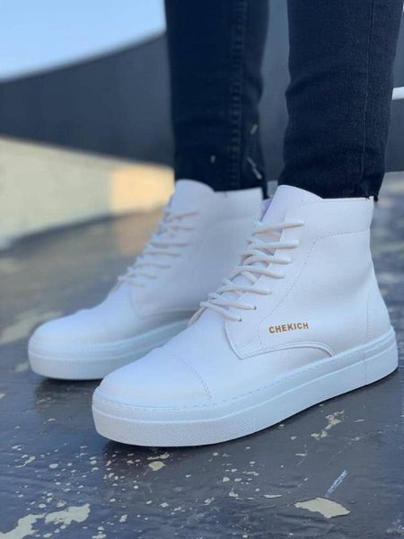 

chekich ch029 bt white men sneaker, Black