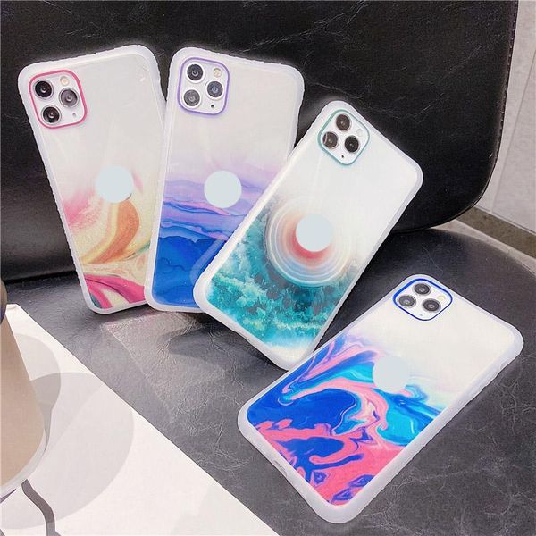 

cgjxsgraffiti watercolor painting phone case for iphone 11 11pro max cases for iphone 7 8 plus xs max x xr soft art cover