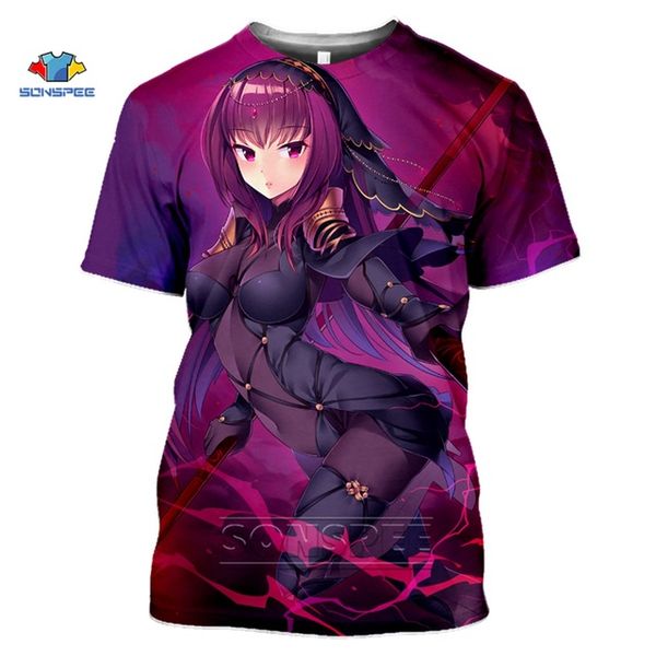 

anime cosplay costume game fate grand order 3d print shirts humor horror oversized men clothing