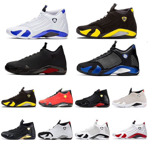 

jumpman 23 men basketball shoes 14 14s xiv se black ferrar red hyper royal spm x white defining moments fashion sneakers trainers