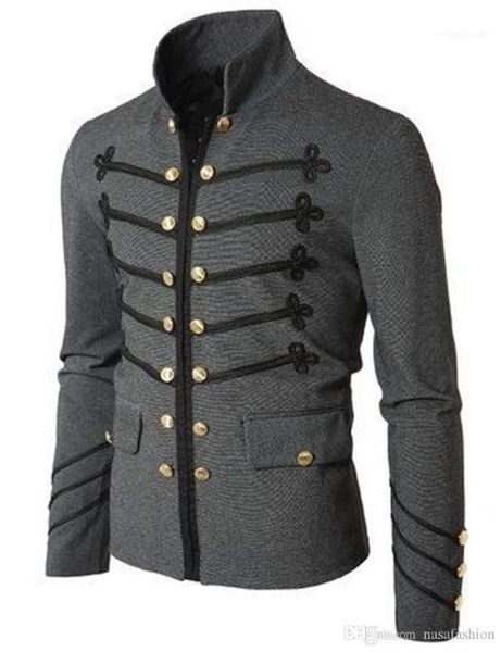 

autumn mens designer coats casual mandarin collar male jackets chinese style solid loose man outerwear, Black;brown