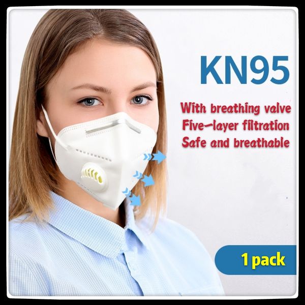 

Kn95 mask five-layer filter protection safety PM2.5 can be exported to the United States with breathing valve mask