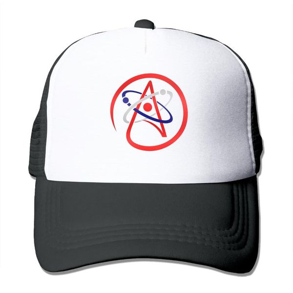 

2020 новый летний бейсбол mesh caps атеист хэви-метал группа спорт hiphop trucker hat мужчины женщины cap шляпы garros, Blue;gray