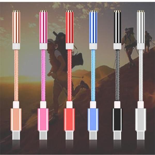 

aux type-c male nylon audio jack 2 5x 6p 950 adapter 12cm covertor oneplus / female braided nexus cable lumia for to 3.5mm mmlqbubfgrhlogfi