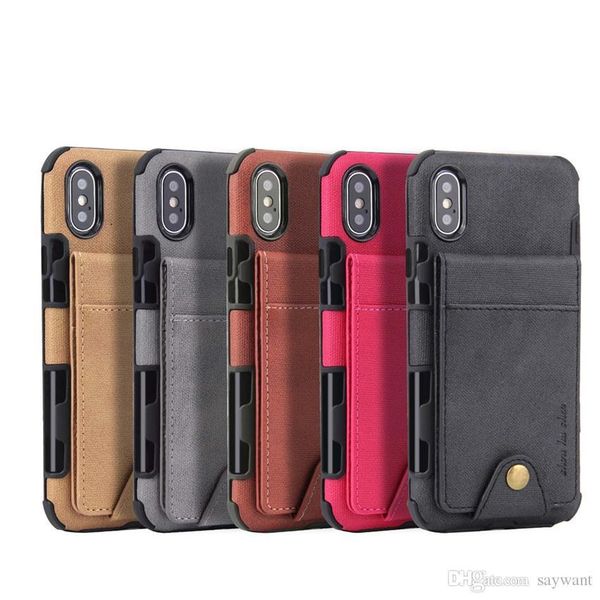 

cgjxsnew arrival fashion multi -functional leather wallet phone case for iphone xs max xr x 8 7 6 plus samsung note 9 s8 huawei