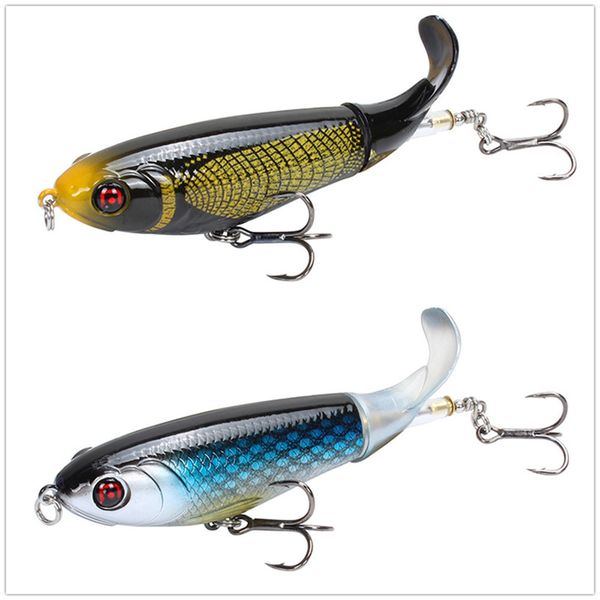 

1pcs whopper popper hard floating pencil fishing lure105mm/17g artificial bait minnow hard bait spin tractor fishing crankbait