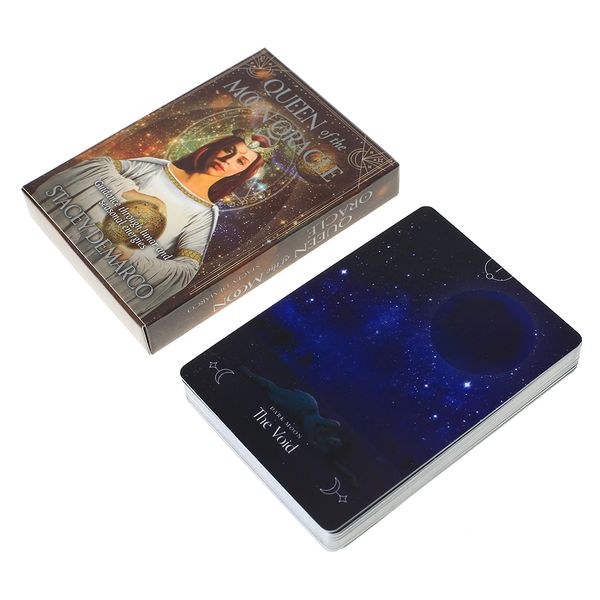 

44 шт oracle королева луны oracle карты таро l совета oracle card deck games palying карты для партии игры dhl