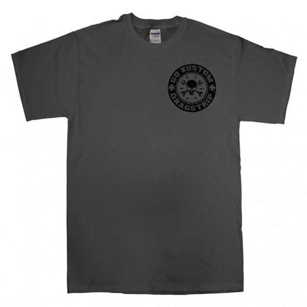 

clothing charcoal go rod t`shirt tattoo biker double side t`shirt 13