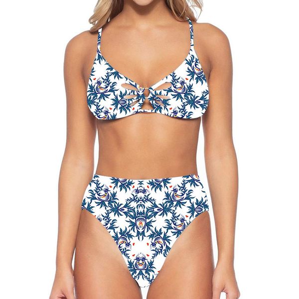 

sportswear product type multiple color high cut waist women ladies swimwear tight bikini swimsuit two pieces beachwear
