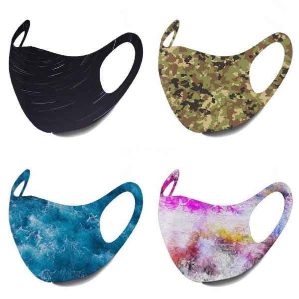 

2020 womens face mask designer printed dinosaur car meow butterfly cartoon mask pm2.5 dustproof smog mask earhook washable baby masks #14#22