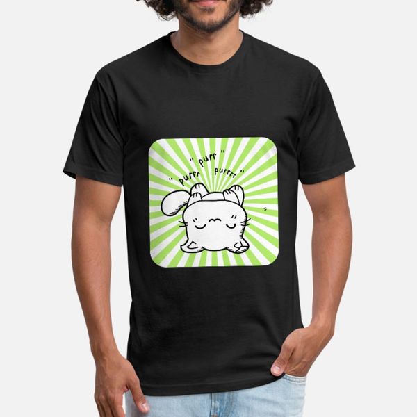 

kitten kawaii purr t shirt men designing short sleeve crew neck male famous humor spring autumn pictures shirt