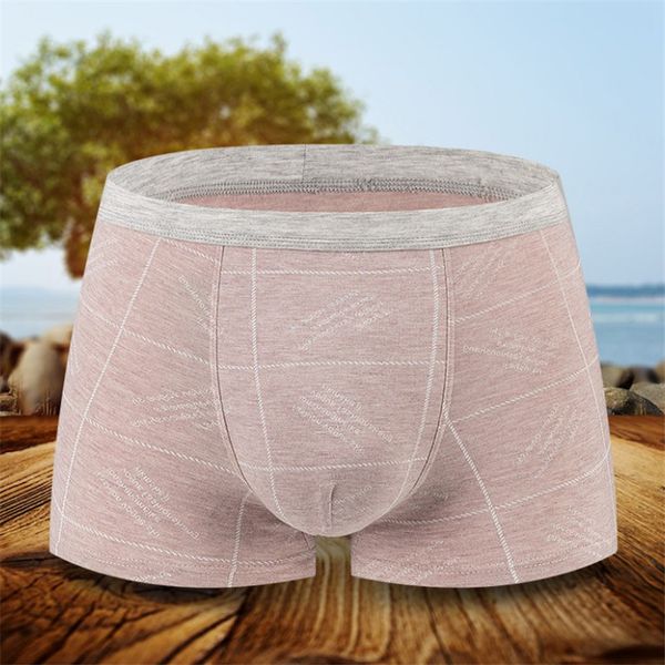

underpants gray waistbelt shorts mens letters printing non static underwear without restraint underpant, Black;white