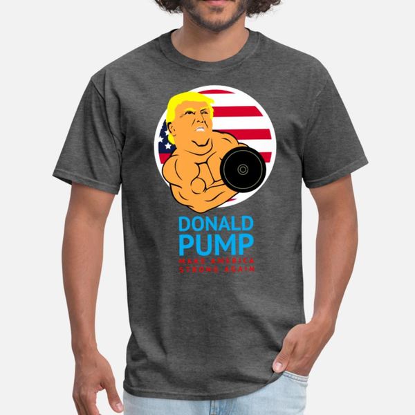 

donald насос смешных тренажерный зал майка мужчин заказные хлопок s-xxxl basic solid известный аутентичные spring оригинальная рубашка