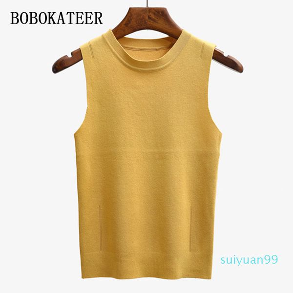 

women sale poleras sleeveless summer tshirts white clothes t mujer de moda 2020 bobokateer womens shirt casual t-shirt fem xplq, Black