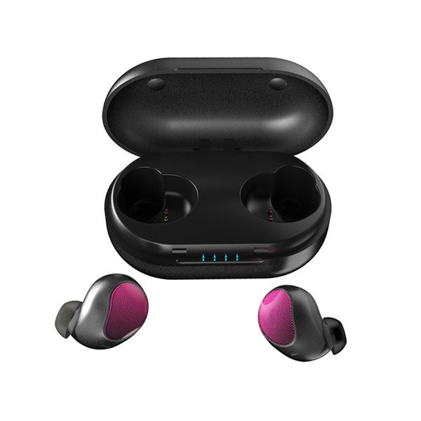 

t10 беспроводные наушники с сенсорным управлением bluetooth 5.0 для наушников tws earbuds спорт мини стиль handsfree с зарядки чехол для сма