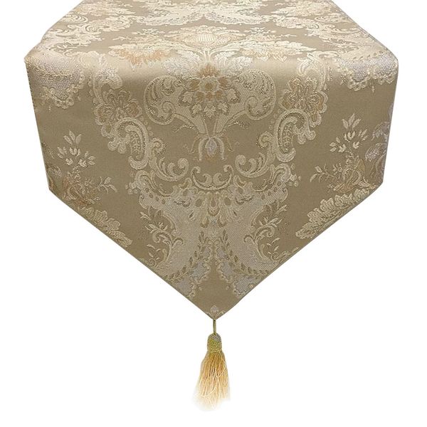 

table runner restaurant for wedding european style jacquard weave banquet crafts