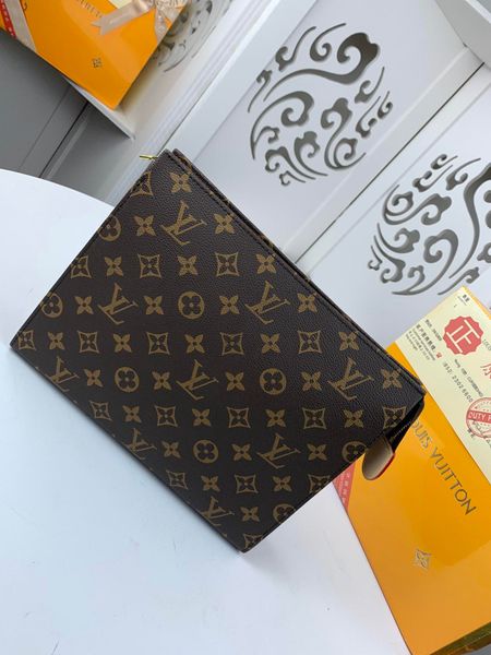 

m47542 47542 lou1s vu1tton handbag classic flower composite large capacity wash bag travelling bag men's handbags