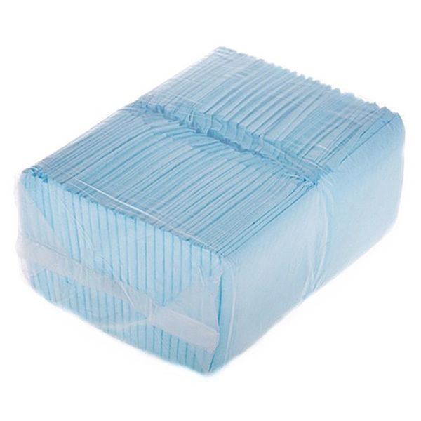 

100pcs/lot pet dog diapers disposable heavy absorbency underpads pet dog training urine pad diapers for dogs cleaning diapers
