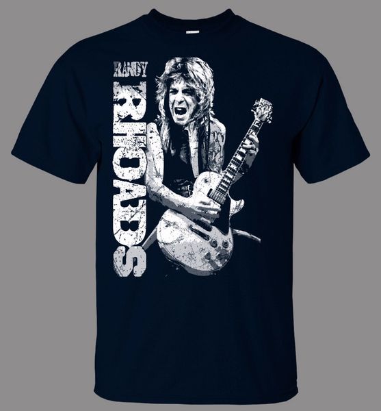 

summer fashion teen o-neck tee shirts randy rhoads casual t shirts short sleeves new fashion t shirt men clothing