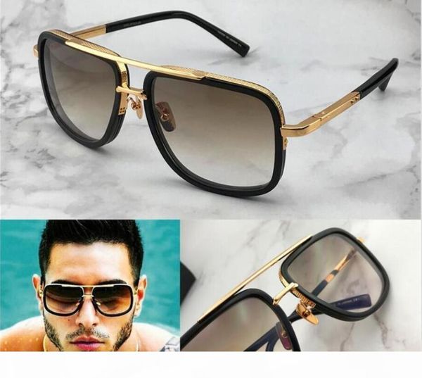 

new luxury sunglasses men design metal vintage fashion style square frame outdoor protection uv 400 lens eyewear with case 11, White;black