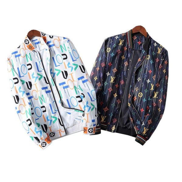 

2020 mens designer jacket zipper hoodie jackets mens jacket 2020 men casual windbreaker winter outdoor streetwear coat, Black;brown