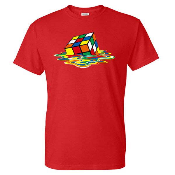 

2019 summer cotton men clothing harajuku funny t shirt fashion new the big bang theory t-shirt magic square short sleeve