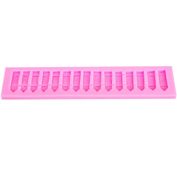 

sugercraft fondant cake home baking tool silicone mold fence pattern bread shop