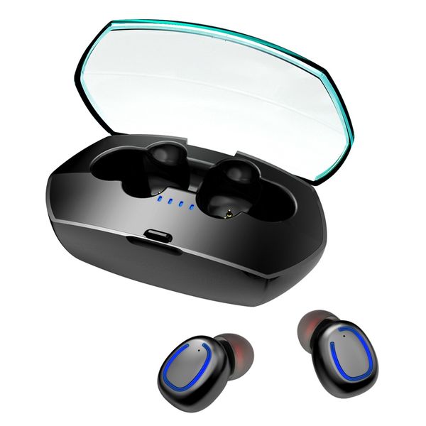 

bluetooth 5.0 earphone tws stereo hd call headset 2020 new portable true wireless headphones earbuds with charging box