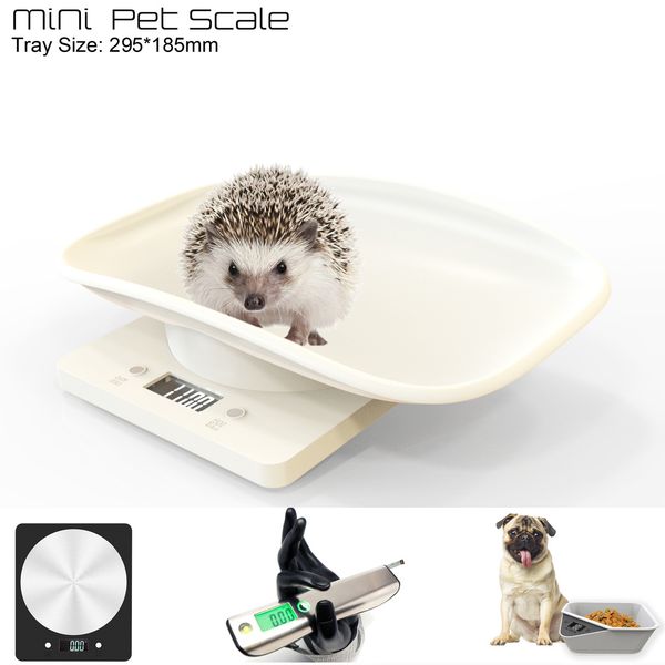 

оптовая высокое качество мини pet scale 10кг электронная выпечка кухня tray грам весы почтовый food scale бесплатная доставка