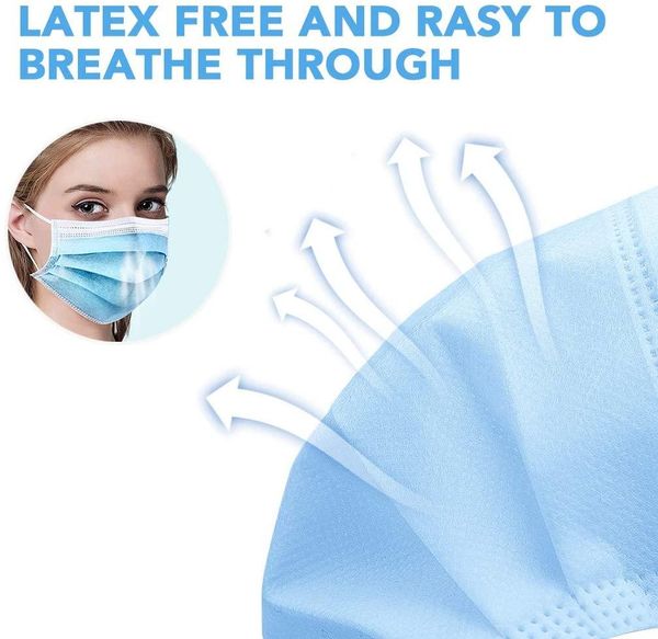 

elastic and hrum safety ply filter elastic protection with nanofiber fa earloops disposable for soft anti-dust 3 layers lining mask fa ohoh
