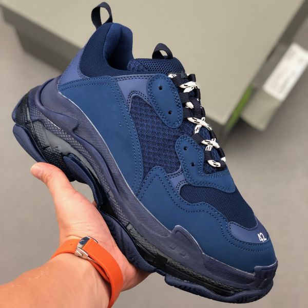 

спортивная обувь с drak синий папа стиль signature toe вышитые воздушной подушке дизайн встроенный запуск фонариков schoenen размер 36-45, White;red