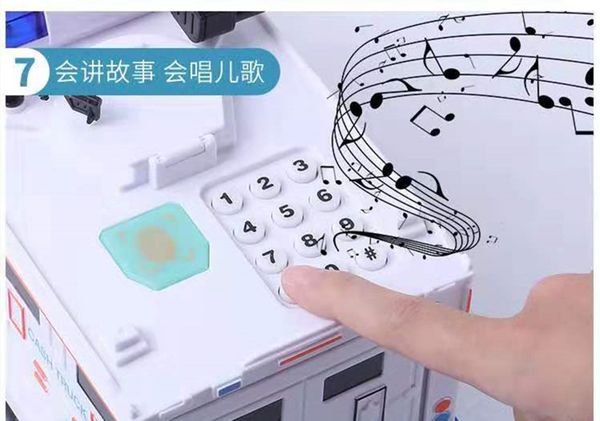 

children toys new style hanma cash tank multi function save money alloy toy model car for baby