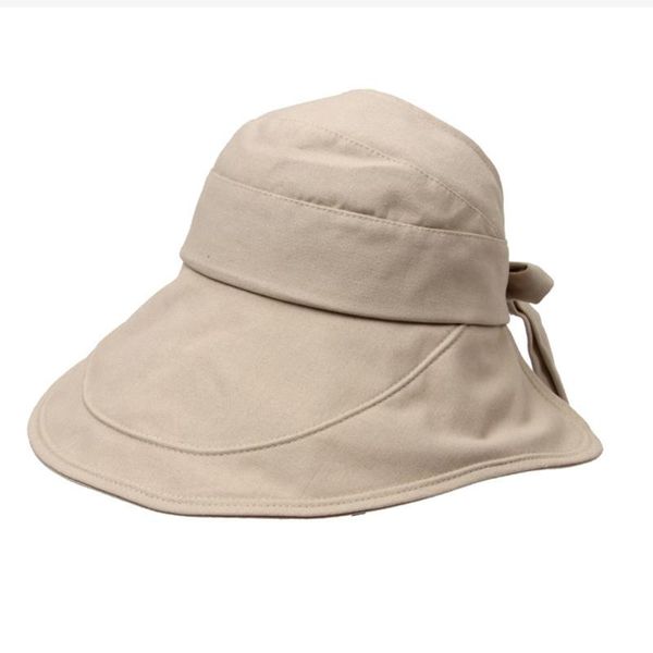 

wide brim ladies outdoor hiking casual lightweight foldable summer packable beach uv protection women sun hat with hole, Blue;gray