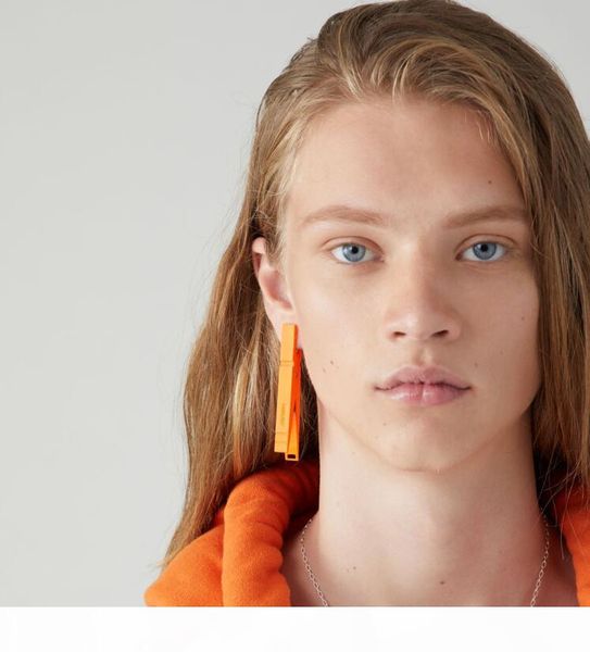 

ambush nobo clip earring hip hop fashion accessories for men and women, Silver