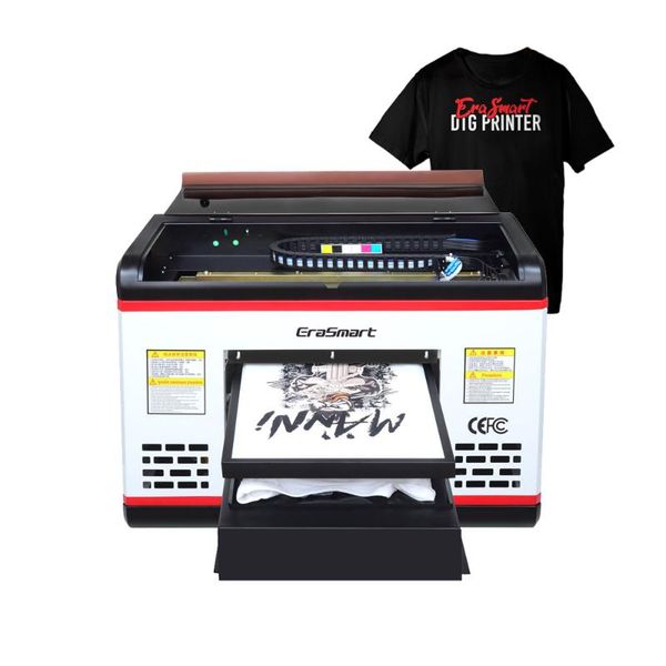

erasmart a3 t shirt printing machine dtg printer textile fabric printer direct to garment machine