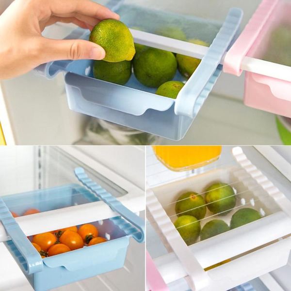 

kitchen storage box storage basket refrigerator plastic basket drink sundries box