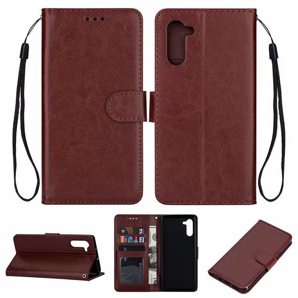 

cgjxsleather wallet case retro crazy horse vintage holder card slot flip covers for samsung s10 s8 s9 plus note10 plus a20 a30 a40 a50 a20e