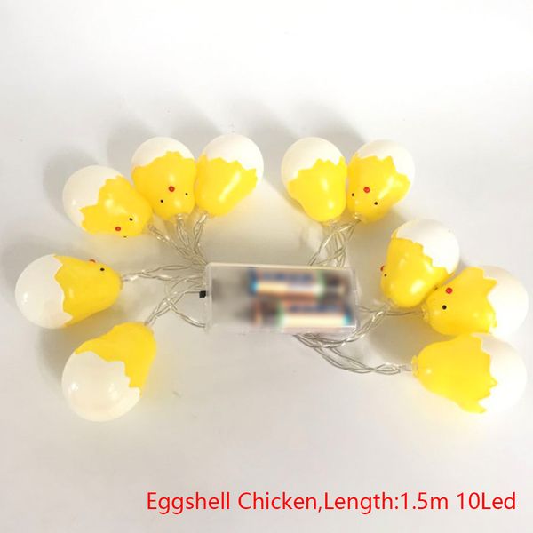 

christmas easter decoration battery operated party string light led cute chicken