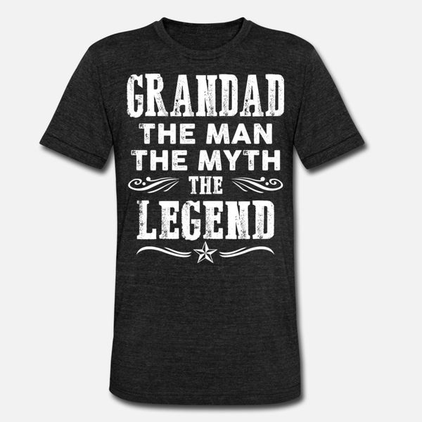 

grandad the man the myth the legend t shirt men designs tee shirt s-3xl novelty anti-wrinkle basic summer style unique shirt