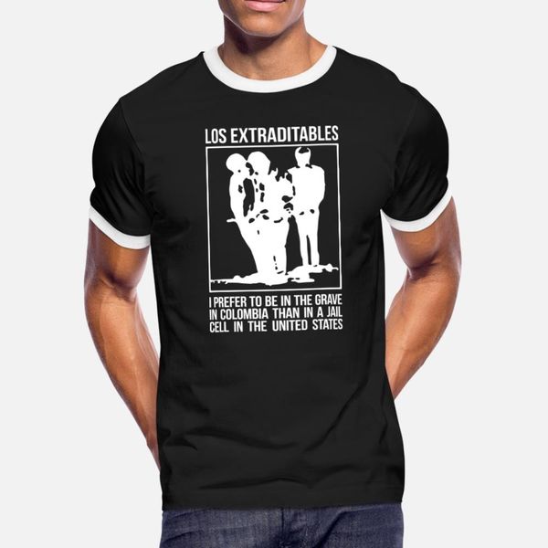 

los extraditables dark t shirt men вязаная с коротким рукавом euro размер s-3xl уникальный графический повседневный лето стиль письма shirt