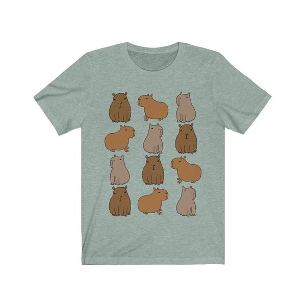 

capybara t shirt (front print