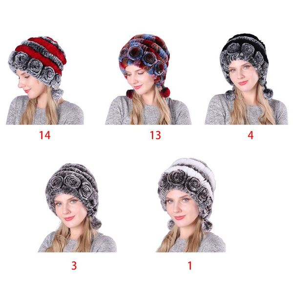 

fashion women warm thickening earmuffs simulation hair hats lady female casual autumn winter round hat 5 styles, Blue;gray